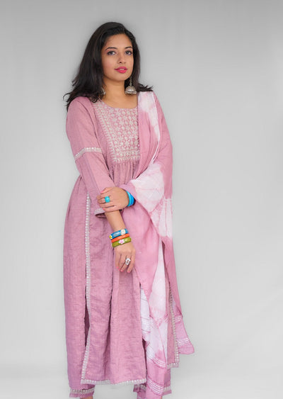 Pale Chestnut Kurta Set