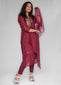 Maroon Kurta Set