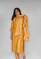 Yellow Printed Kurta Set