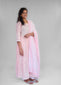 Pastel Pink and White Kurta Set