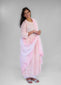 Pastel Pink and White Kurta Set