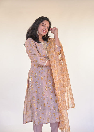 Rosy Brown Kurta Set