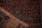 Grey and Red Kalamkari Dupatta