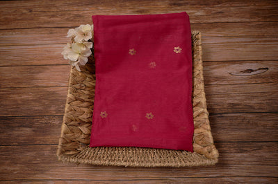 Wine Red Chanderi Dupatta